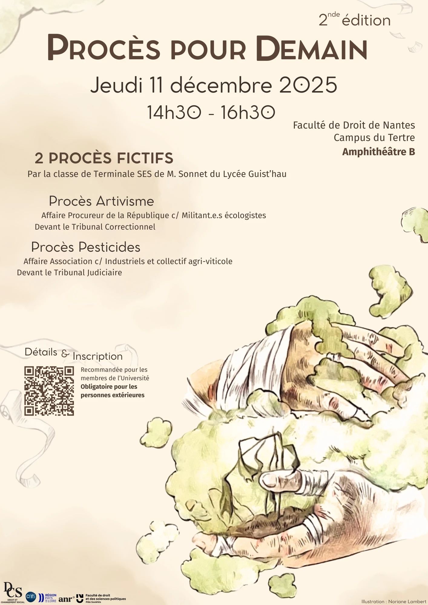 2de ed procès pour demain