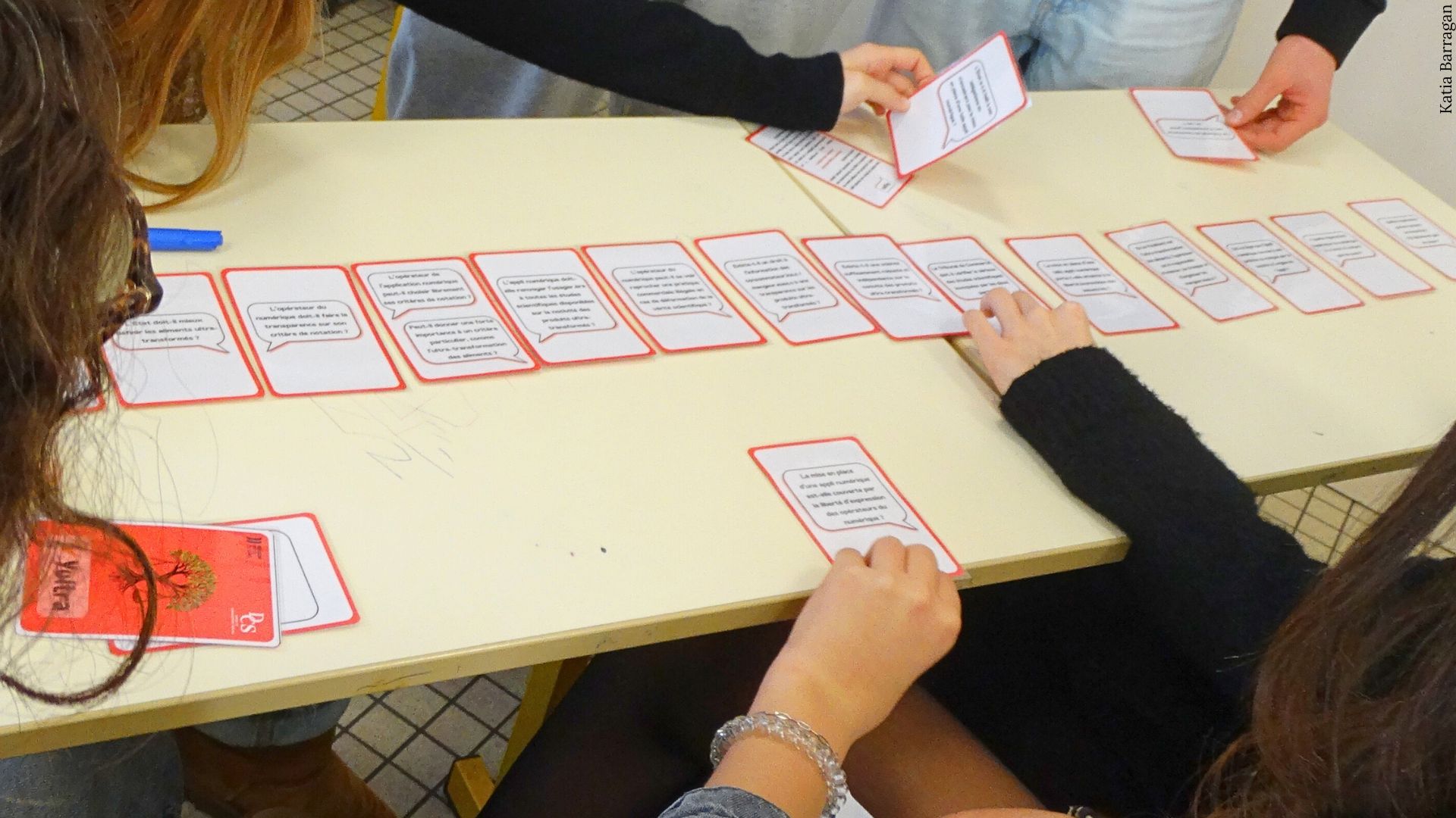 Guist'hau Groupes de travail le 28/02/2025 manip des cartes