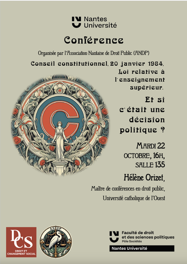 Conférence d'actualité de l'ANDP - Hélène Orizet