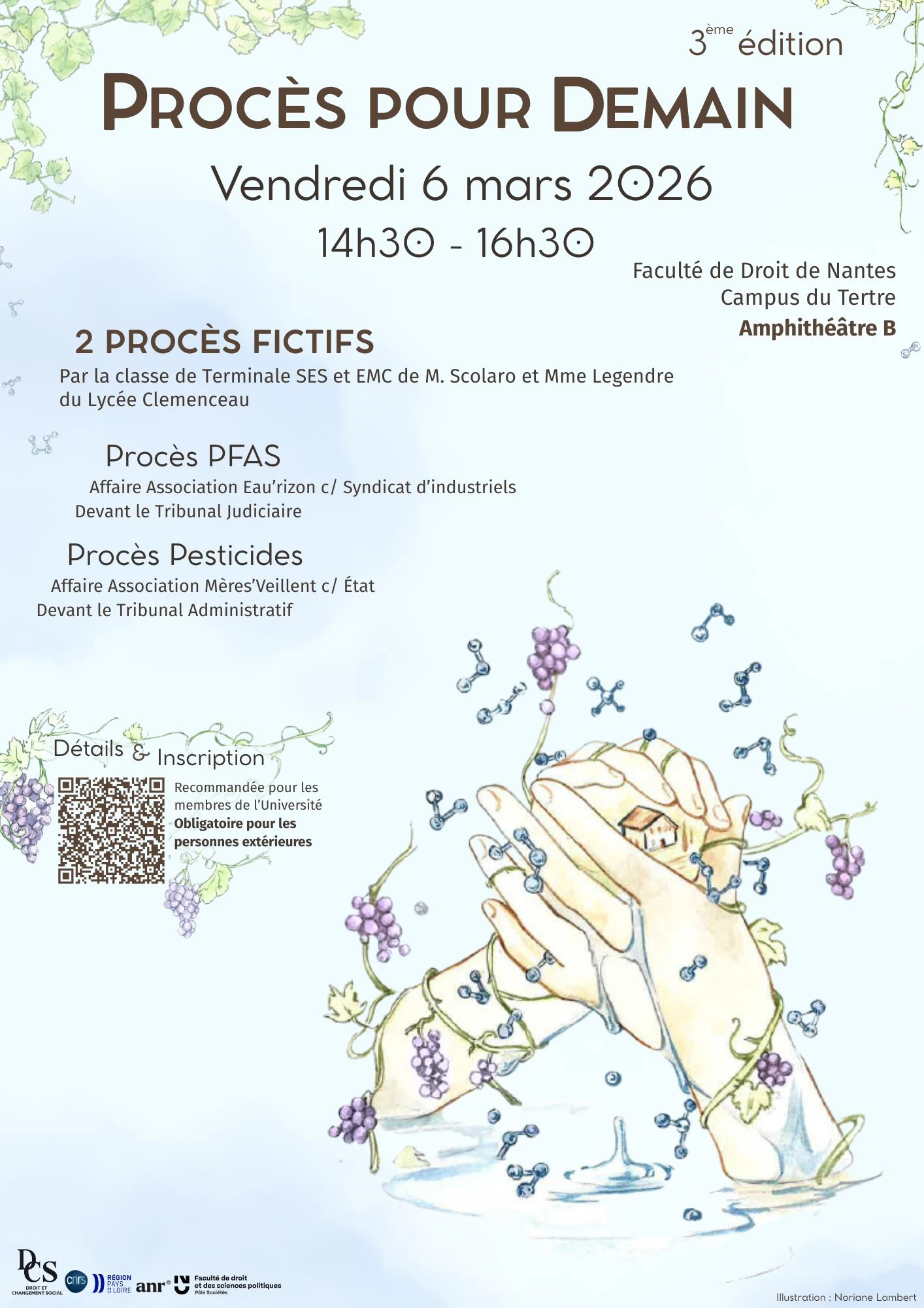 3e ed Procès pour demain