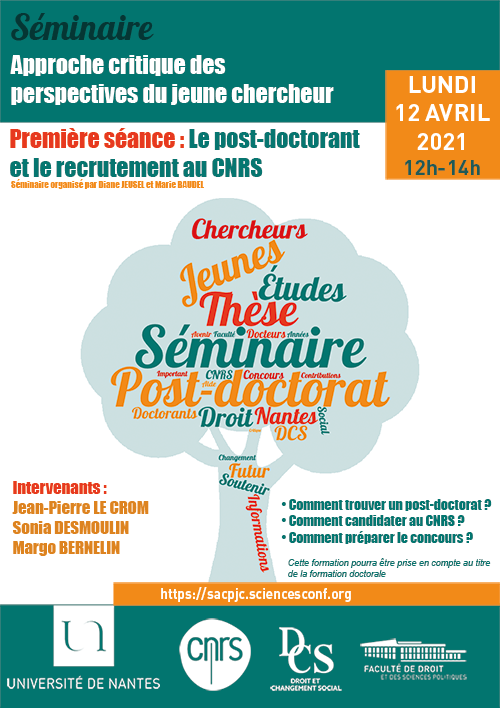 Séminaire doctoral - Approche critique des Perspectives du Jeune Chercheur
