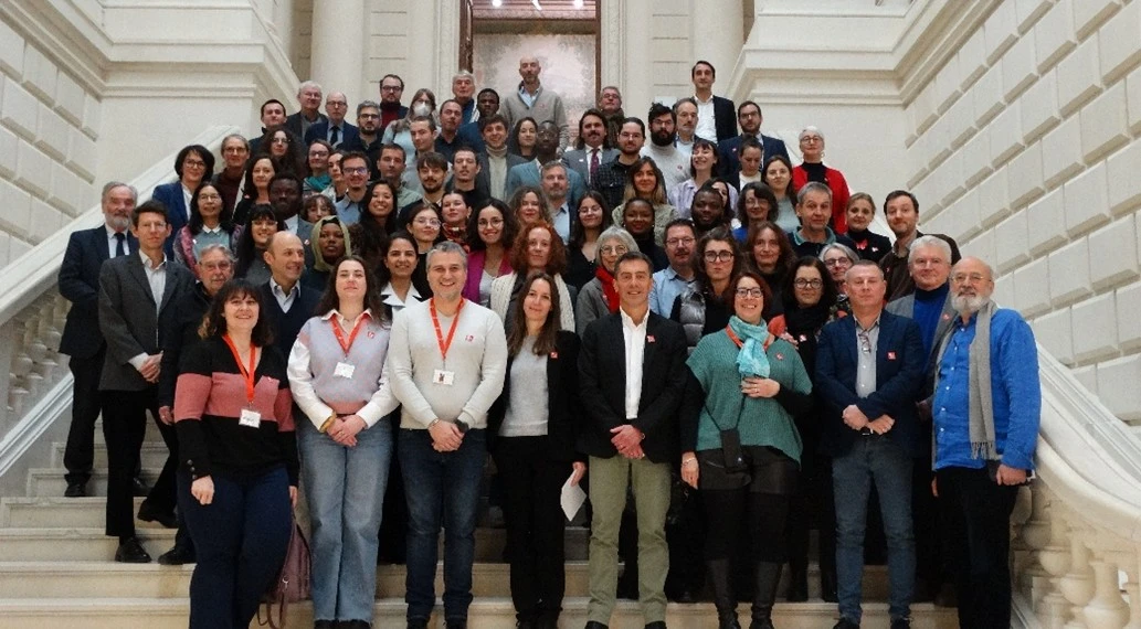 Photo de groupe des membres du laboratoire DCS