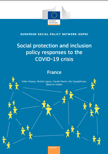 Parution - Rapport - Social protection and inclusion policy responses to the COVID-19 crisis France 2021