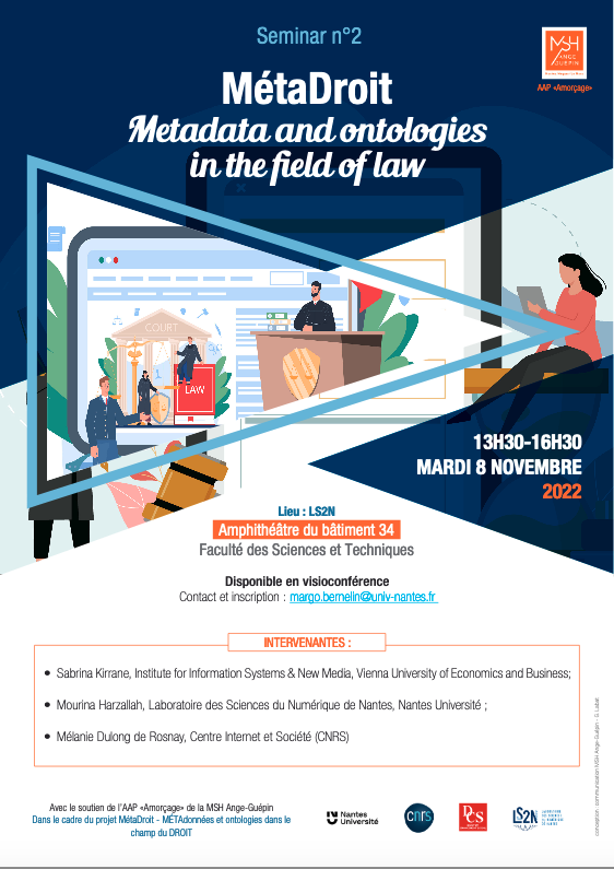 Séminaire MétaDroit n°2 - Metadata and ontologies in the field of law