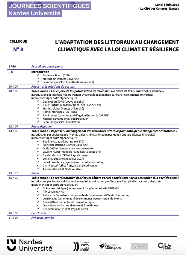 L’adaptation des littoraux au changement climatique avec la Loi Climat et résilience