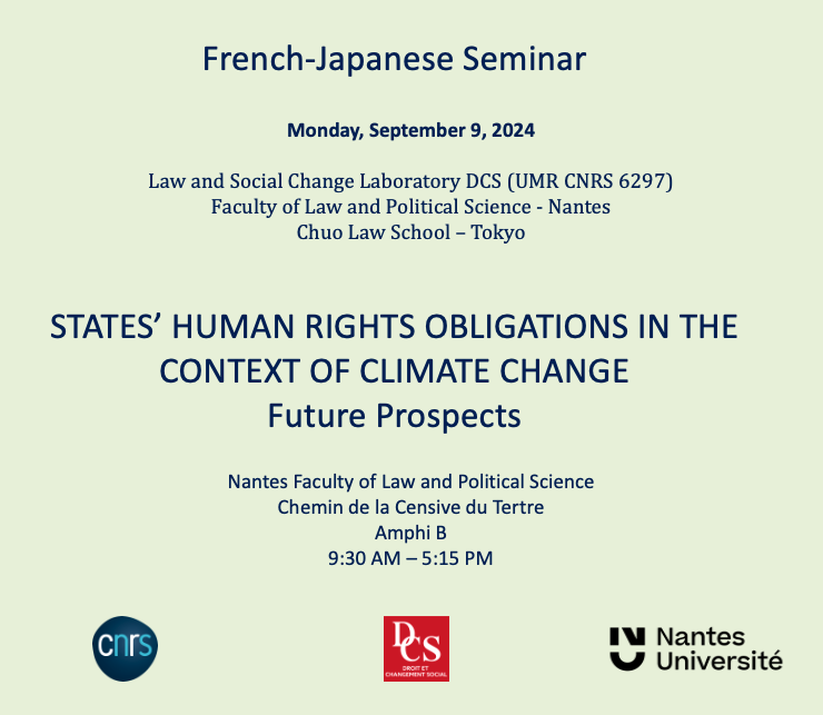 French-Japanese seminar 2024