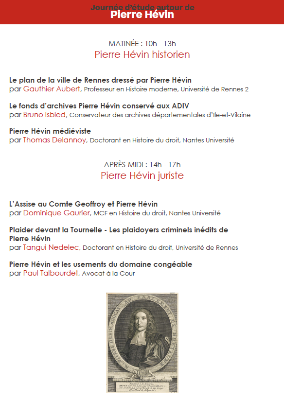 programme Pierre Hévin