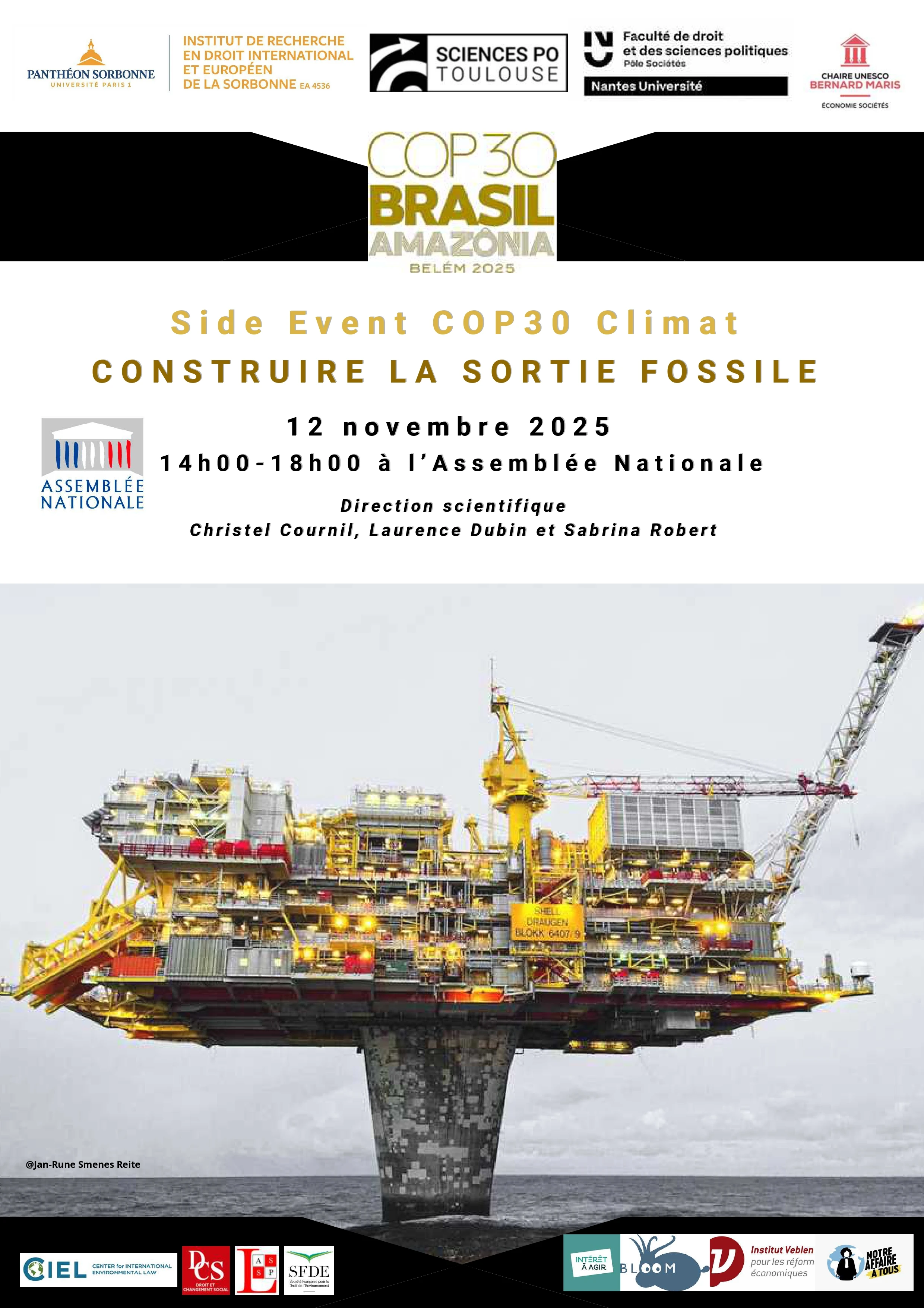 COP30 Side event Climat - Construire la sortie fossile