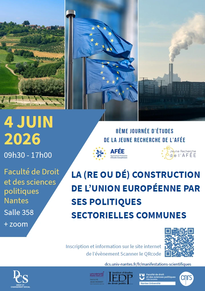 La (re ou dé)construction de l'Union Européenne par ses politiques sectorielles communes