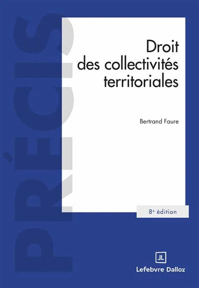 Couverture du livre Droit des collectivités territoriales