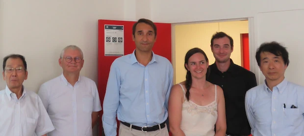 Photo de groupe des chercheurs DCS et de l'Université Chuo