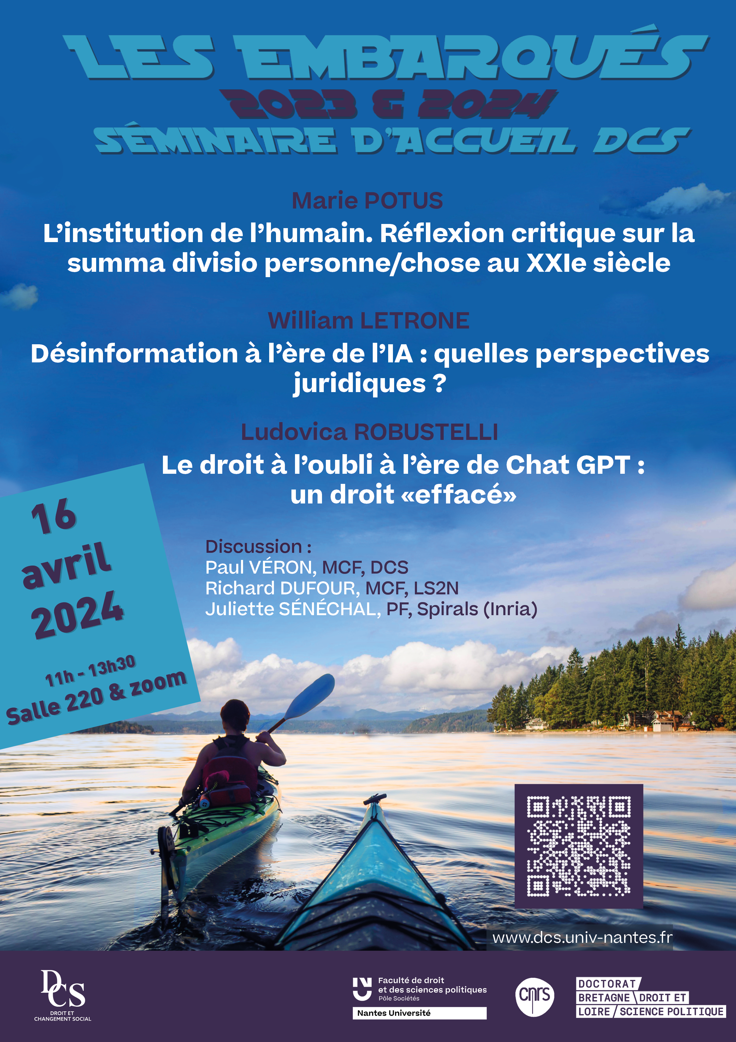 Affiche Les embarqués 16042024