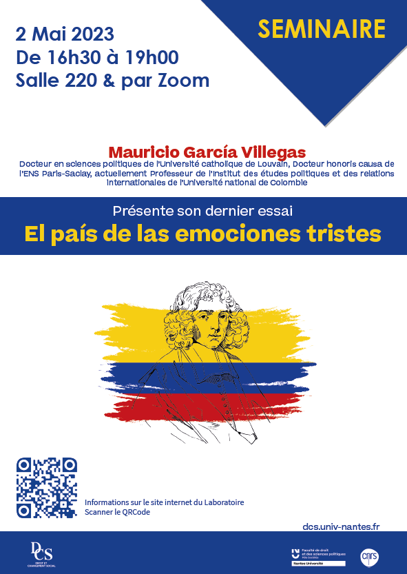 Séminaire sur les émotions avec Mauricio García Villegas