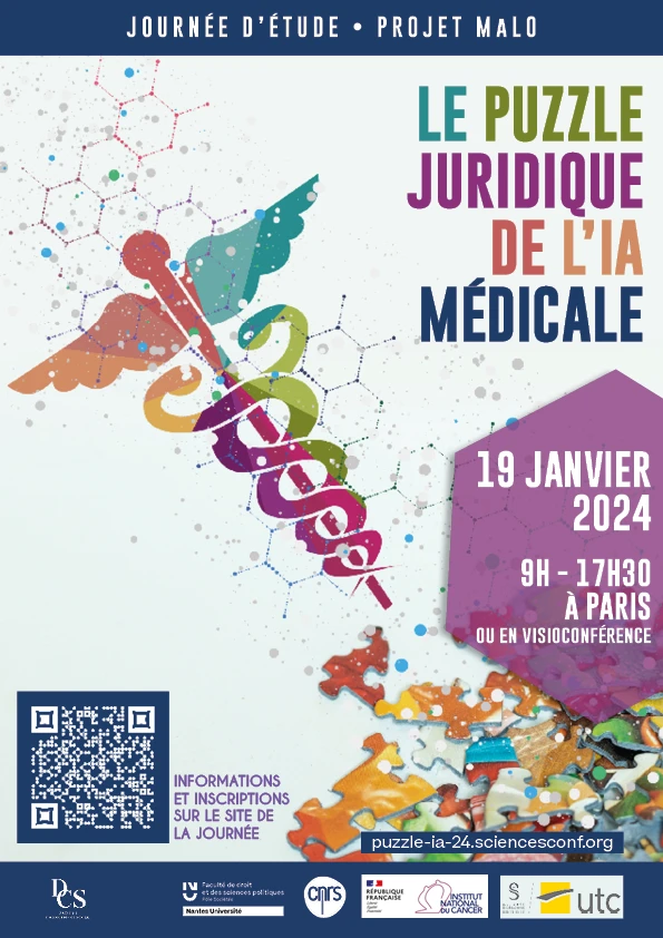 Colloque Le puzzle juridique de l'IA médicale