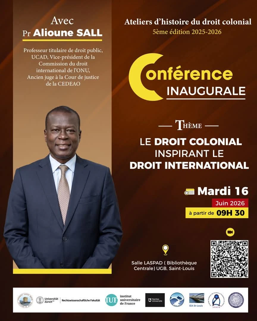 Conférence inaugurale